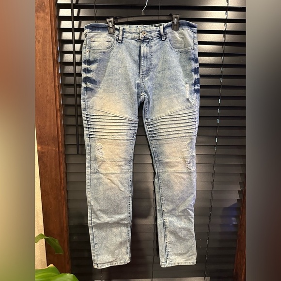 South Pole Other - Southpole Bleach Washed Skinny Fit Stretch Jeans